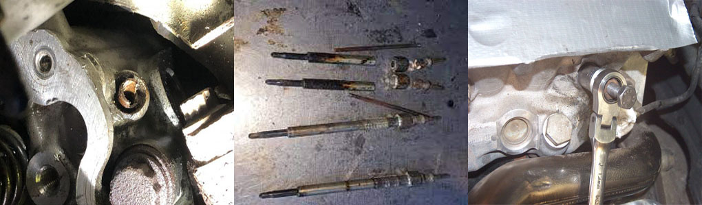 Kırılmış Kızdırma Buji Tamiri